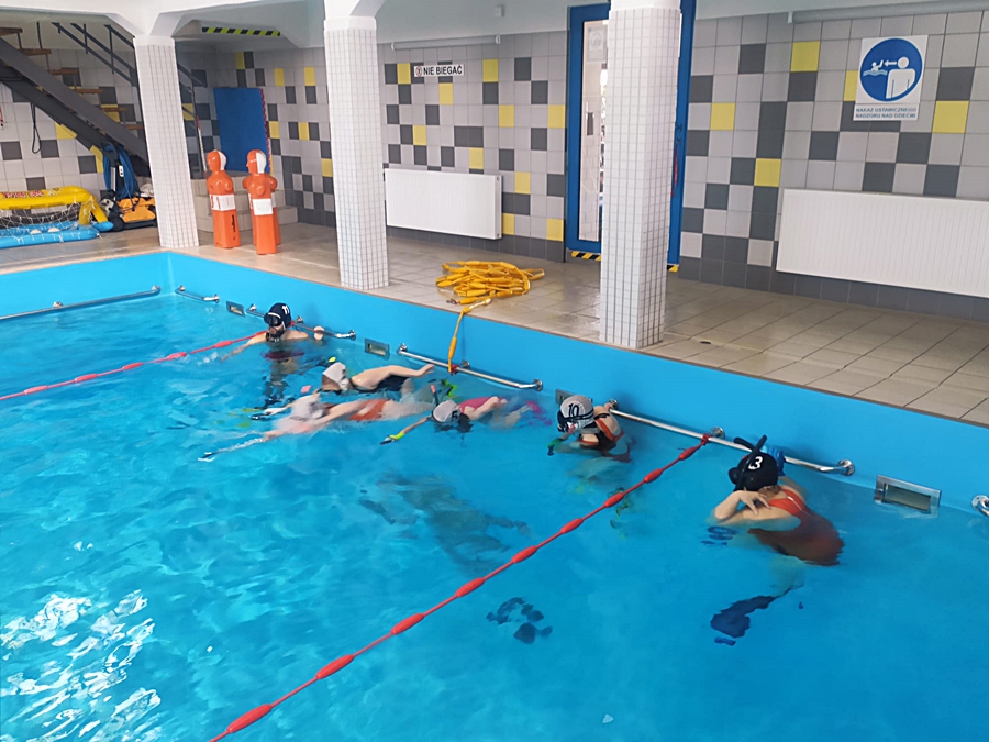 Hokej pod wodą Walenie Siemianowice Śląskie Trening 3 VI 2023